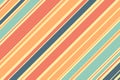 Colorful stylish skewed stripes line vector template Royalty Free Stock Photo