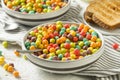 Colorful Sugar Breakfast Cereal Royalty Free Stock Photo