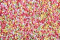 Colorful Sugar Star Sprinkles Royalty Free Stock Photo