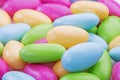 Colorful sugared almonds Royalty Free Stock Photo