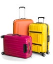Luggage consisting of large polycarbonate