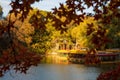 Beijing Summer Palace autumn, China Royalty Free Stock Photo