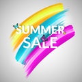 Colorful Summer Sale Banner