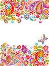 Colorful summery background Royalty Free Stock Photo