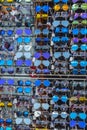 Colorful sunglasses for sale on the streets Royalty Free Stock Photo