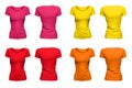 Colorful sunny T-Shirts Royalty Free Stock Photo