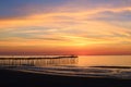 Colorful Sunrise over Atlantic Ocean Royalty Free Stock Photo