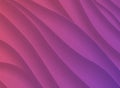 colorful sunset gradient 3d abstract background with paper cut s Royalty Free Stock Photo