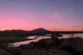 Scenic Willow Lake Prescott Arizona at Sunset