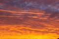 Colorful sunset twilight sky Royalty Free Stock Photo