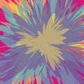 Colorful supernova blast background