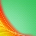 Colorful swath abstract