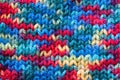 Colorful sweater texture