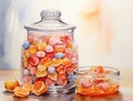 Colorful sweet candy background Royalty Free Stock Photo