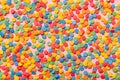 colorful sweet sprinkles like background, festive conc