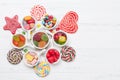 Colorful sweets Royalty Free Stock Photo