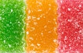 Jelly candies background Royalty Free Stock Photo