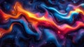 Colorful Swirl in Computer Generated Image