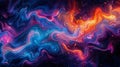 Colorful Swirl in Computer Generated Image