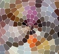 Colorful swirl rainbow polygon background or vector frame Royalty Free Stock Photo