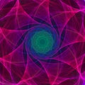 Colorful symmetrical abstract background