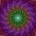 Colorful symmetrical abstract background