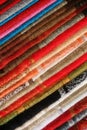 Colorful Table Cloths Royalty Free Stock Photo