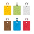 Colorful tags Royalty Free Stock Photo