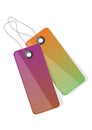Colorful tags vector Royalty Free Stock Photo