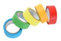 Colorful tape roll Royalty Free Stock Photo