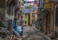 The colorful Tarlabasi district. Istanbul Royalty Free Stock Photo