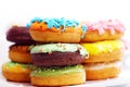 Colorful and tasty donuts