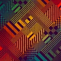 Colorful Tech Pattern