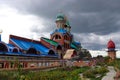 Colorful temple of All Religions in Kazan Tatarstan Russia Royalty Free Stock Photo