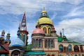 Colorful temple of All Religions in Kazan Tatarstan Russia Royalty Free Stock Photo