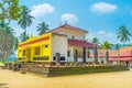 The colorful temple of Dematamal Viharaya