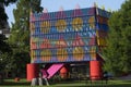 Colorful temporary Summer pavilion 7