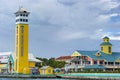 Colorful Terminal Building at Prince George Wharf