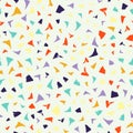 Colorful terrazzo pattern