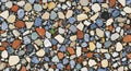 Colorful Terrazzo Seamless Stone Texture Royalty Free Stock Photo