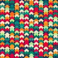 Colorful textile seamless pattern