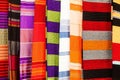 Colorful textiles from Morocco