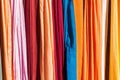 Colorful textiles Royalty Free Stock Photo