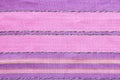Colorful of thai cotton pattern fabric Royalty Free Stock Photo