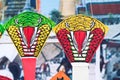 Colorful Thai kite Royalty Free Stock Photo