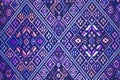 Colorful thai silk handcraft peruvian style rug surface close up More this motif & more textiles peruvian stripe beautiful