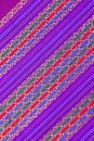 Colorful thai silk handcraft textile Royalty Free Stock Photo
