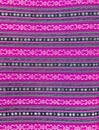 Colorful Thai style handmade fabric pattern Royalty Free Stock Photo