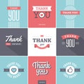 Colorful Thank you Cards