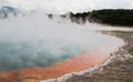 Colorful Thermal Pool in New Zealand Royalty Free Stock Photo